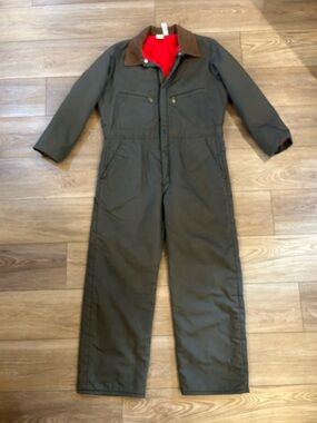 Vintage 70s/80s Key Imperial Men’s Lined Workwear Coverall Jumpsuit USA